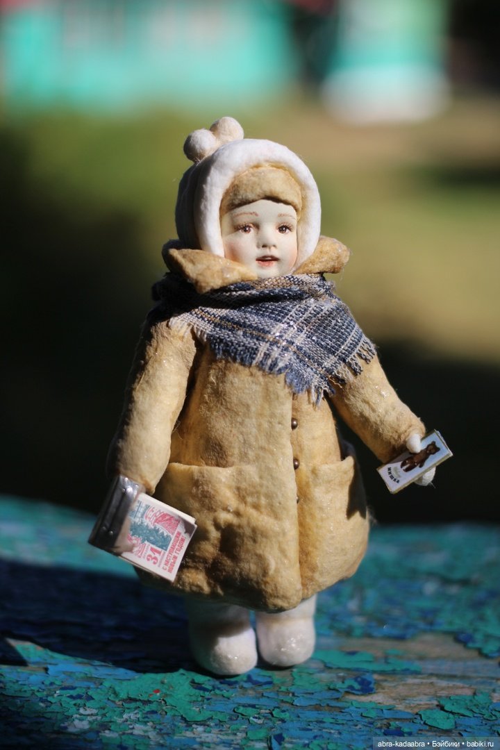 Мои новые ватнички — Ватные игрушки на елку: ретро (фото 7)