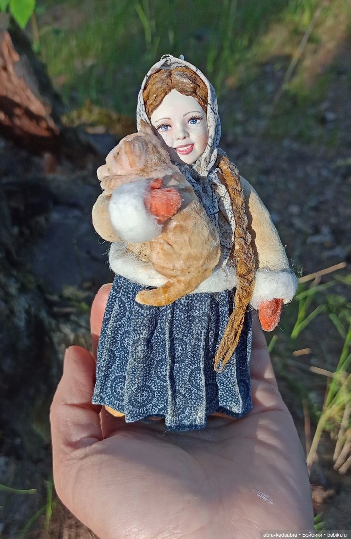 Мои новые ватнички — Ватные игрушки на елку: ретро