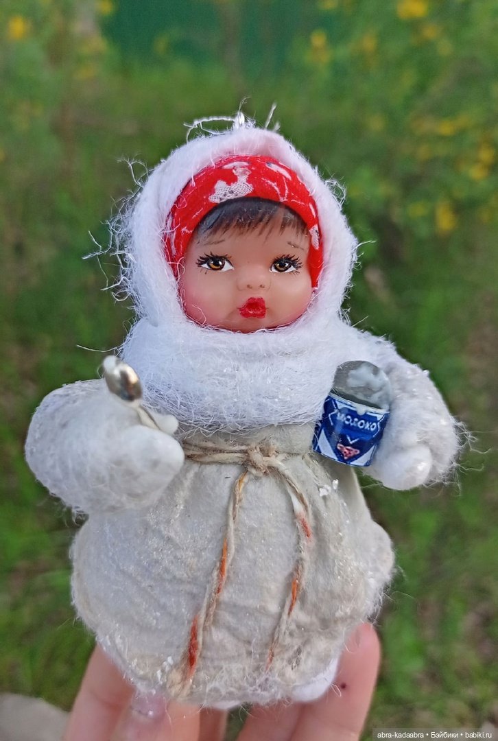 Мои новые ватнички — Ватные игрушки на елку: ретро