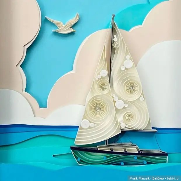 Великолепные работы в технике квиллинга от Сены Руны