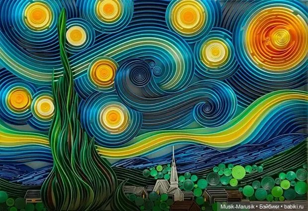 Великолепные работы в технике квиллинга от Сены Руны (фото 2)