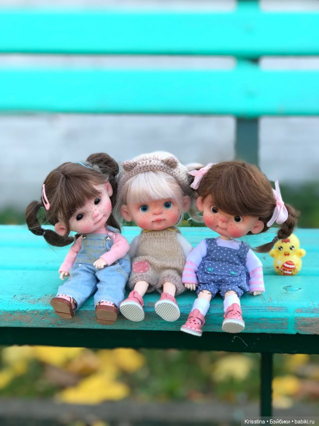 Подружки — Домашние фото авторских кукол: личные коллекции