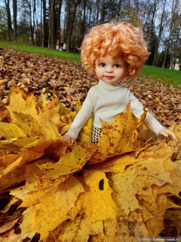 Осенняя прогулка — Куклы Paola Reina (Паола Рейна): новинки (фото 8)