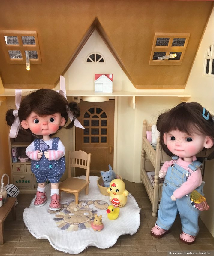 Подружки — Домашние фото авторских кукол: личные коллекции