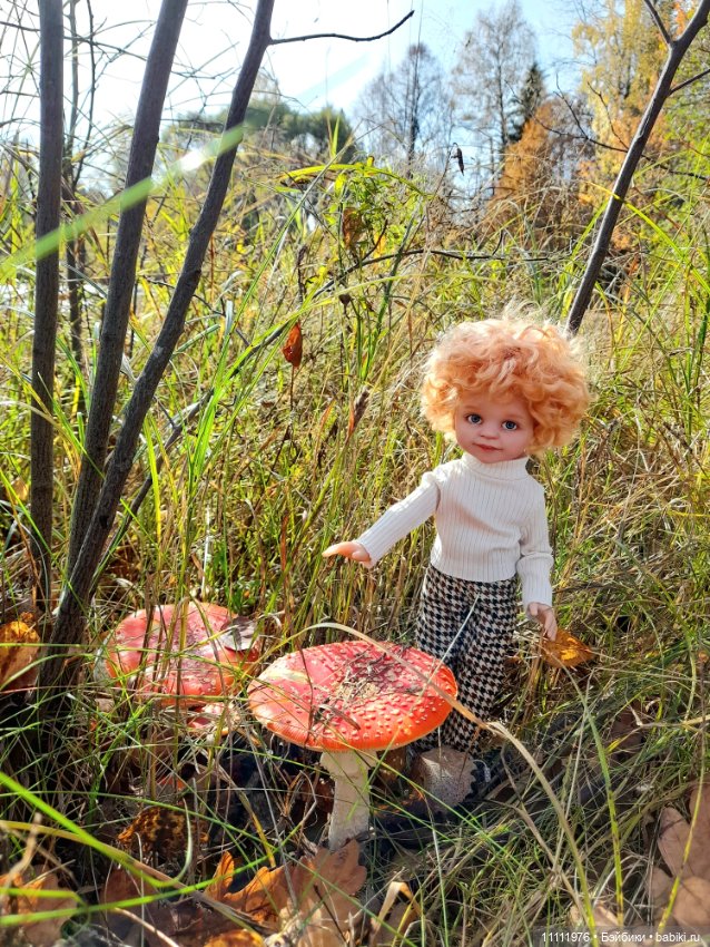 Осенняя прогулка — Куклы Paola Reina (Паола Рейна): новинки (фото 6)