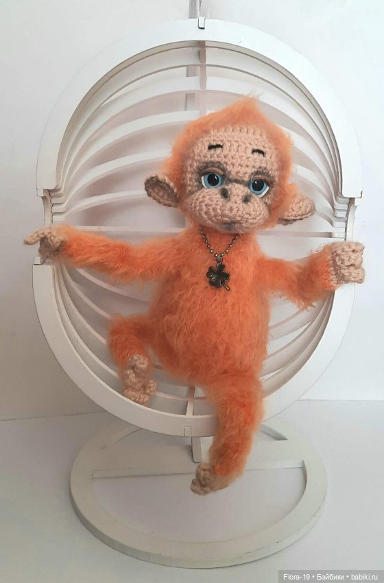 Обезьянка Чи-чи — Вязаные игрушки и амигуруми: крючком (фото 2)