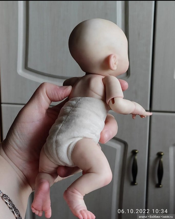 Малыш готов — Авторские шарнирные куклы своими руками: лепка (фото 6)