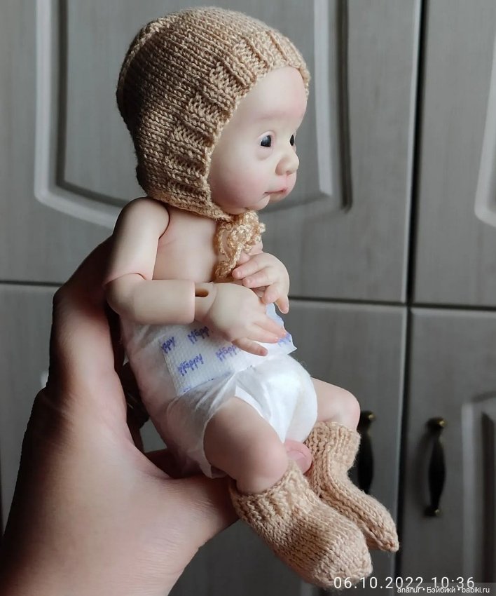 Малыш готов — Авторские шарнирные куклы своими руками: лепка (фото 7)