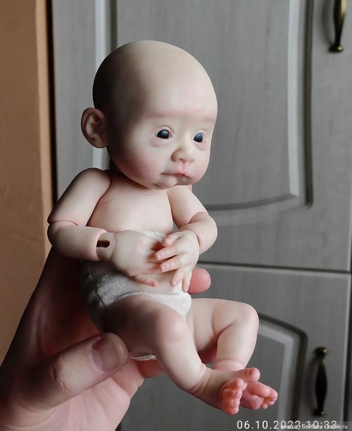 Малыш готов — Авторские шарнирные куклы своими руками: лепка (фото 3)