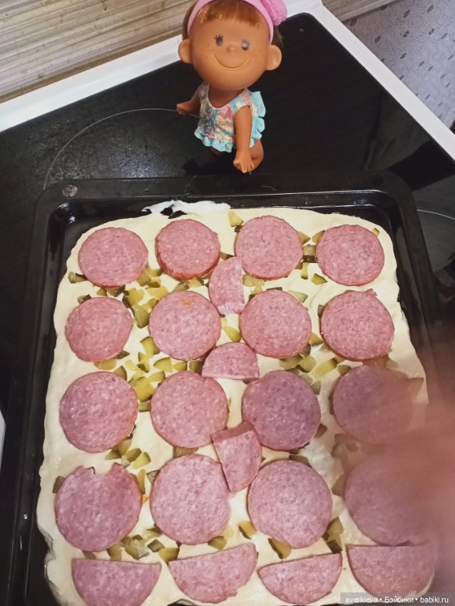 Пицца- пятиминутка...Анфиска- пекарь любитель (фото 8)