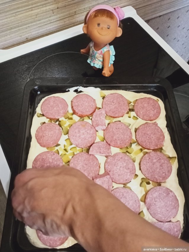 Пицца- пятиминутка...Анфиска- пекарь любитель (фото 9)