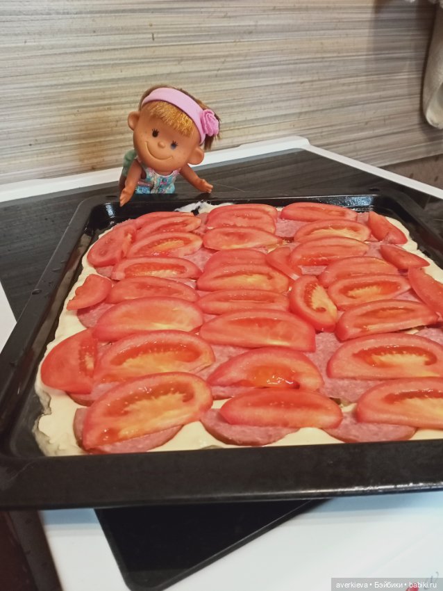 Пицца- пятиминутка...Анфиска- пекарь любитель (фото 10)