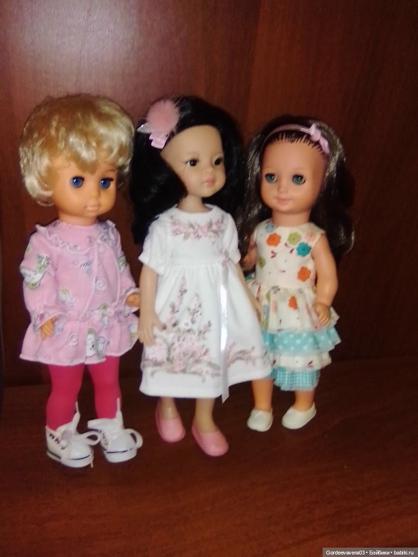 Винтажные немочки 30 см и паолочка (фото 5)
