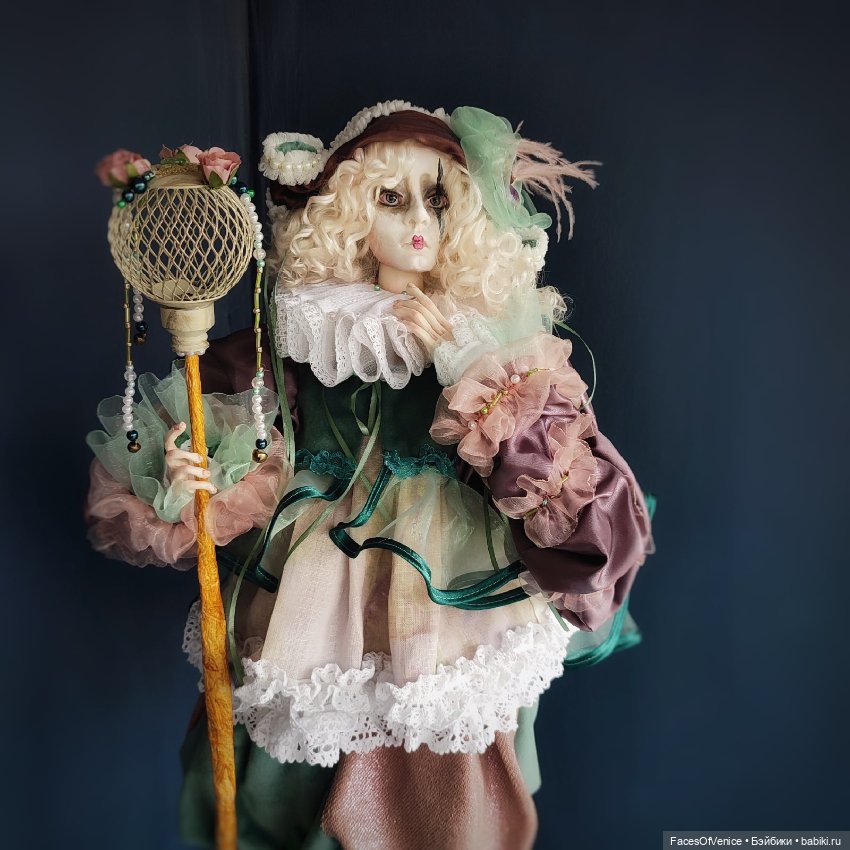 Габриэль (Пьеро) — Авторские шарнирные куклы своими руками: лепка (фото 2)