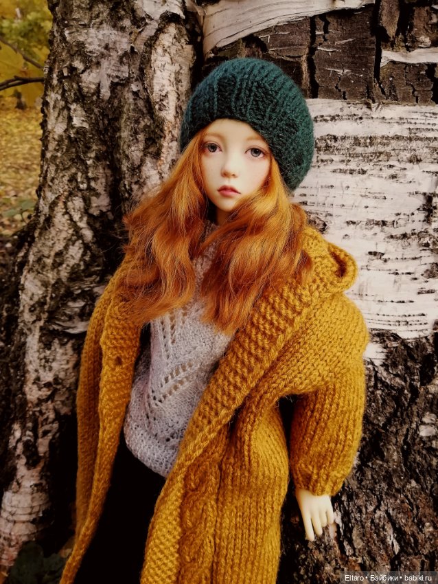 Осенняя девочка в осеннем парке (фото 8)