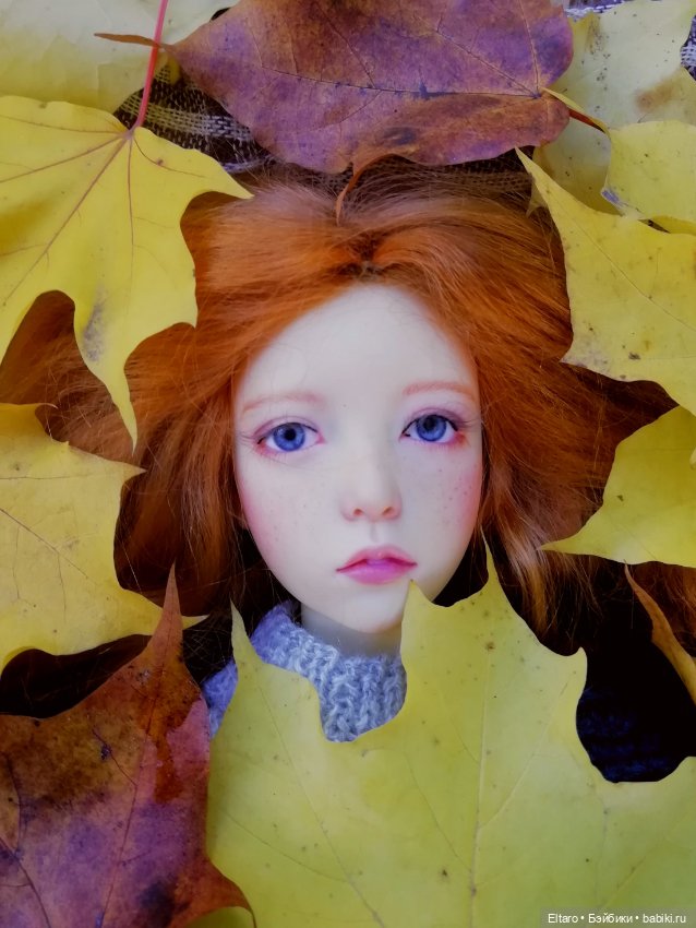 Осенняя девочка в осеннем парке (фото 5)