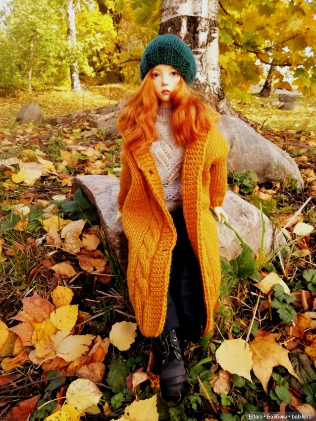 Осенняя девочка в осеннем парке (фото 7)