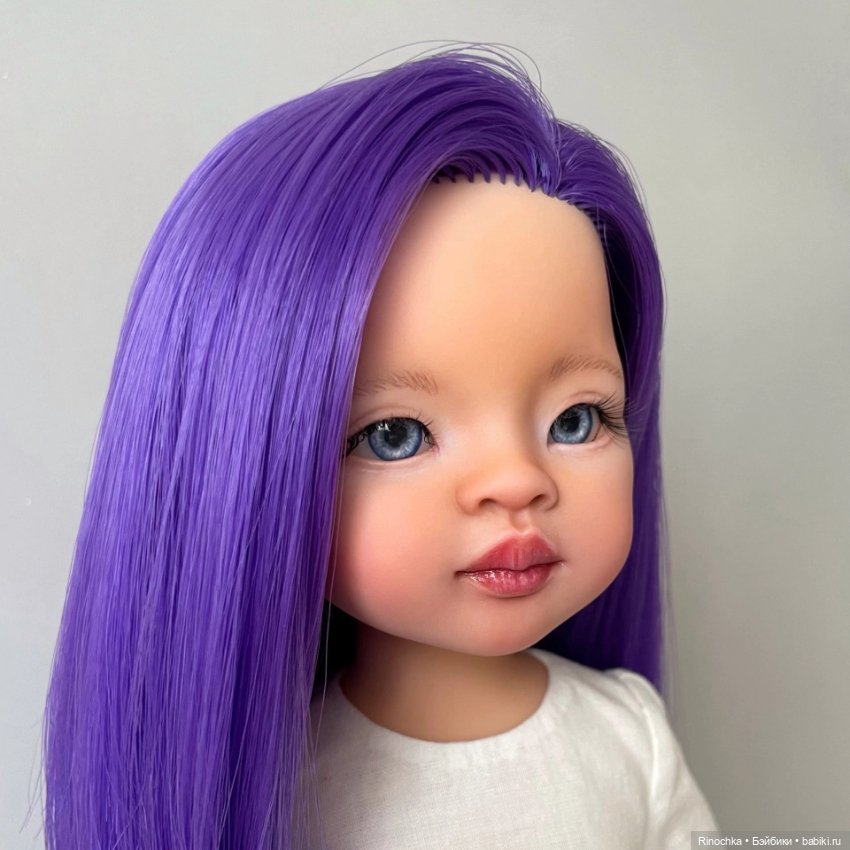 Такая сложная Мар♥️ — ООАК Paola Reina (Паола Рейна) и испанских кукол: перерисовка (фото 3)