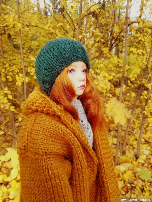 Осенняя девочка в осеннем парке (фото 6)