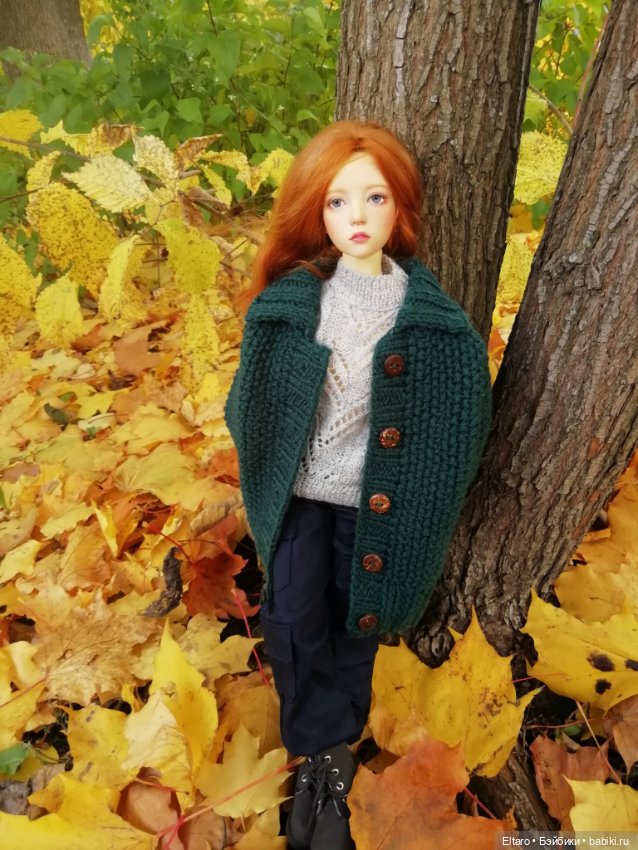 Осенняя девочка в осеннем парке (фото 10)