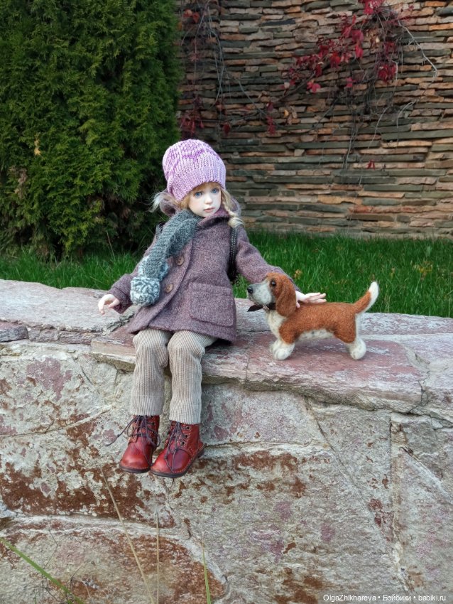 Осенний полдень.🍁🍄🍂🍃🍁🌞..Роза Dollshe Craft