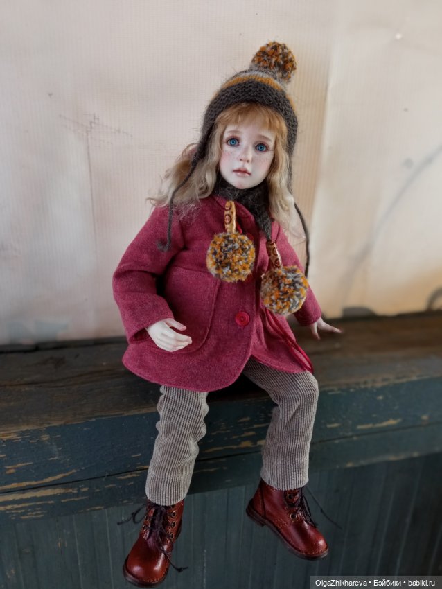 Осенний полдень.🍁🍄🍂🍃🍁🌞..Роза Dollshe Craft