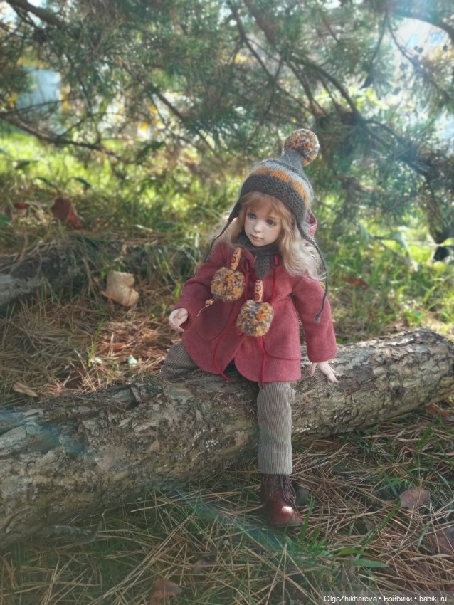 Осенний полдень.🍁🍄🍂🍃🍁🌞..Роза Dollshe Craft