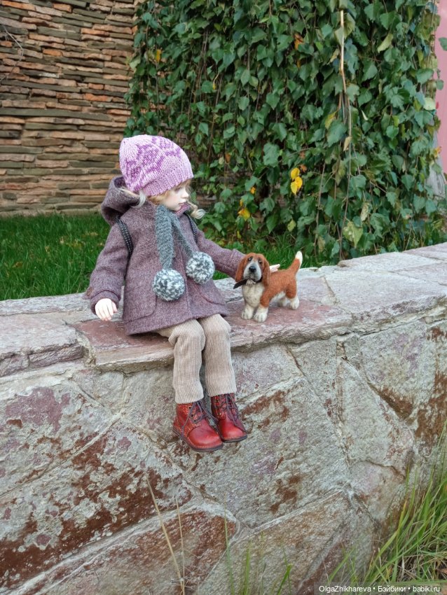 Осенний полдень.🍁🍄🍂🍃🍁🌞..Роза Dollshe Craft