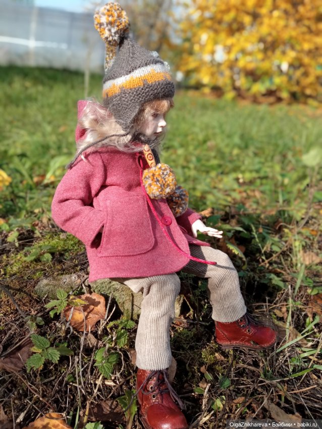 Осенний полдень.🍁🍄🍂🍃🍁🌞..Роза Dollshe Craft (фото 9)