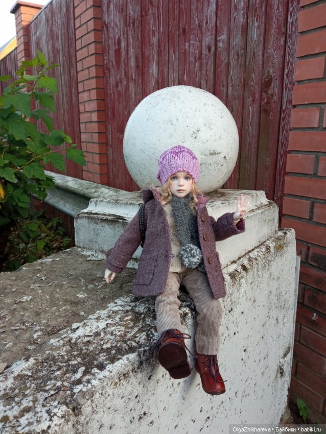 Осенний полдень.🍁🍄🍂🍃🍁🌞..Роза Dollshe Craft