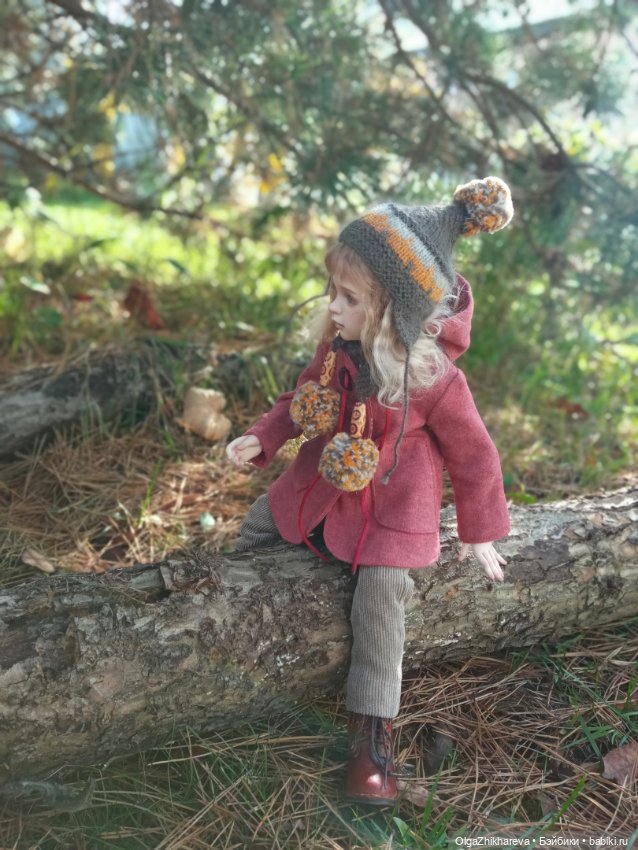 Осенний полдень.🍁🍄🍂🍃🍁🌞..Роза Dollshe Craft