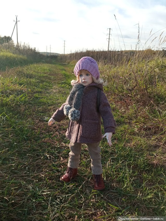 Осенний полдень.🍁🍄🍂🍃🍁🌞..Роза Dollshe Craft