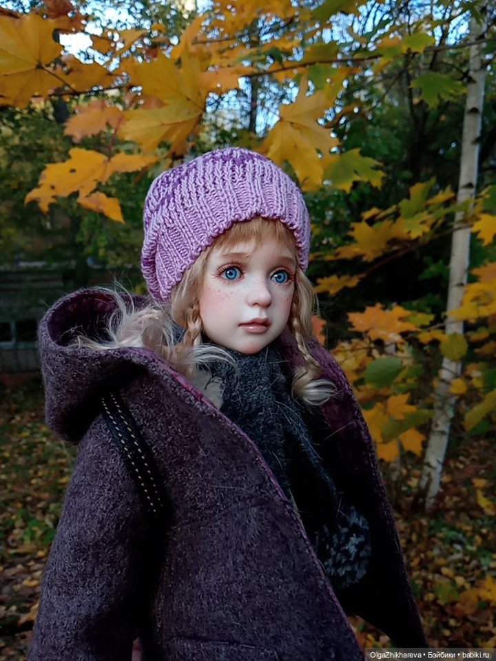 Осенний полдень.🍁🍄🍂🍃🍁🌞..Роза Dollshe Craft