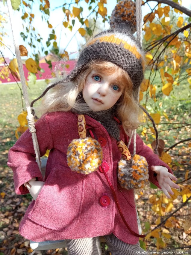 Осенний полдень.🍁🍄🍂🍃🍁🌞..Роза Dollshe Craft (фото 4)