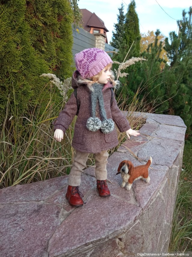 Осенний полдень.🍁🍄🍂🍃🍁🌞..Роза Dollshe Craft