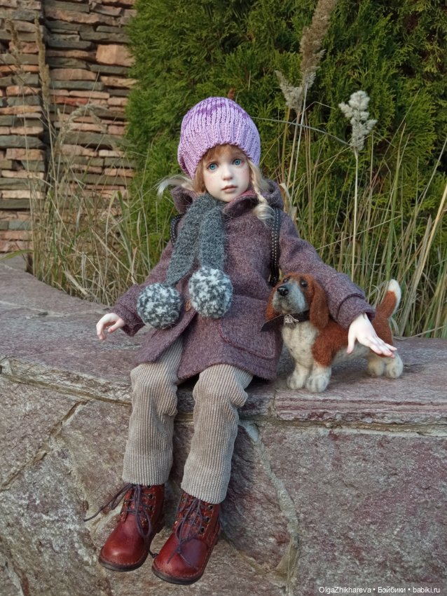 Осенний полдень.🍁🍄🍂🍃🍁🌞..Роза Dollshe Craft