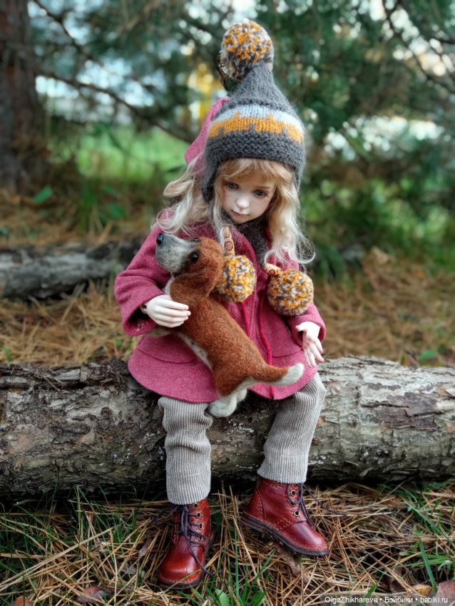 Осенний полдень.🍁🍄🍂🍃🍁🌞..Роза Dollshe Craft