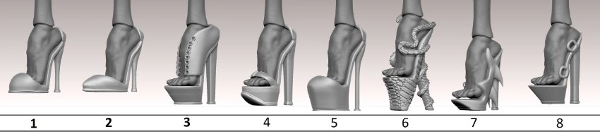 Обувь для Popovy Sisters — Одежда и обувь для кукол BJD (БЖД): 1/3