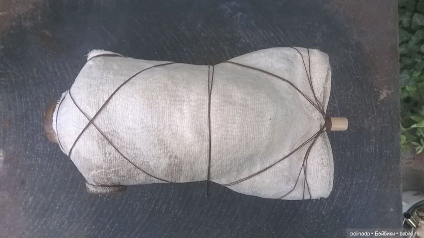 Как мы делаем манекен для антикварных кукол (фото 9)