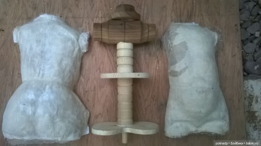 Как мы делаем манекен для антикварных кукол (фото 3)