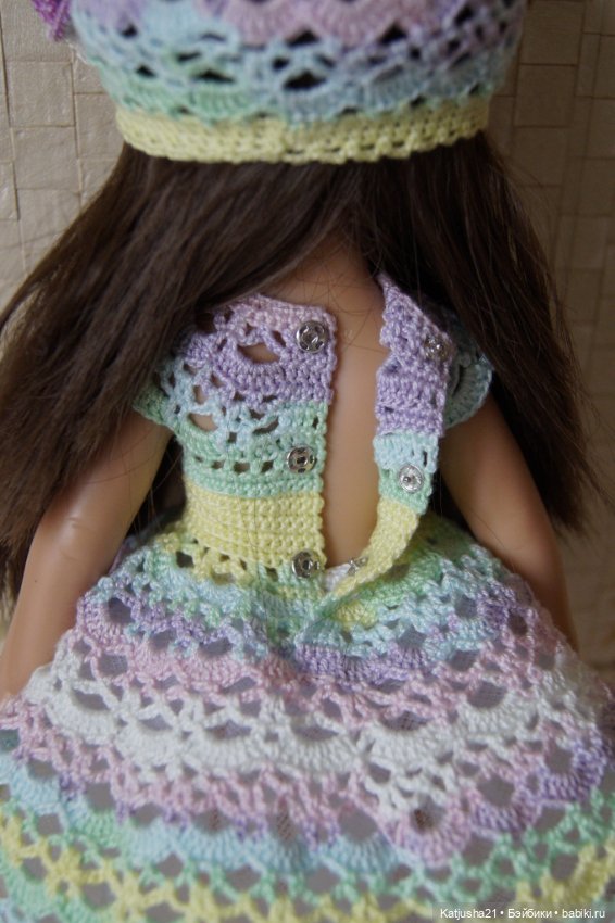 Наряд "Валенсия" для кукол Паола Рейна и им подобных (фото 10)