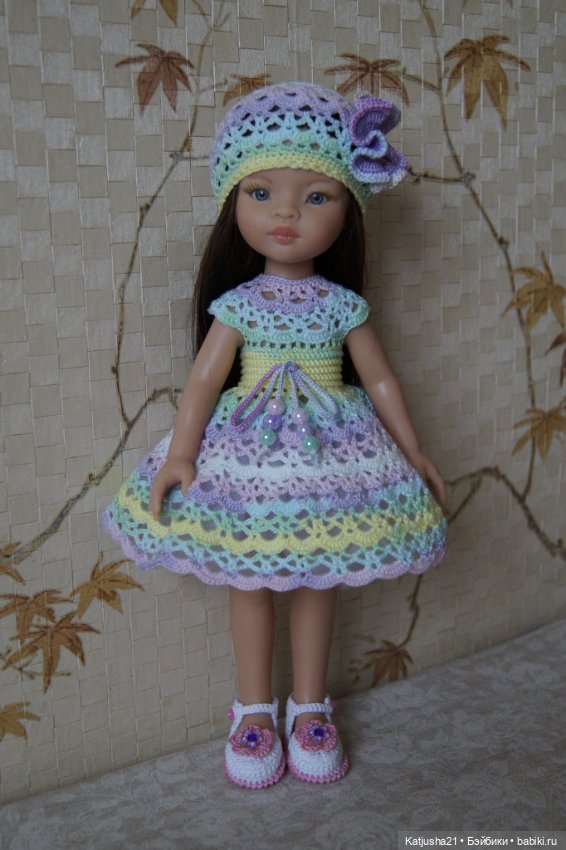 Наряд "Валенсия" для кукол Паола Рейна и им подобных (фото 8)