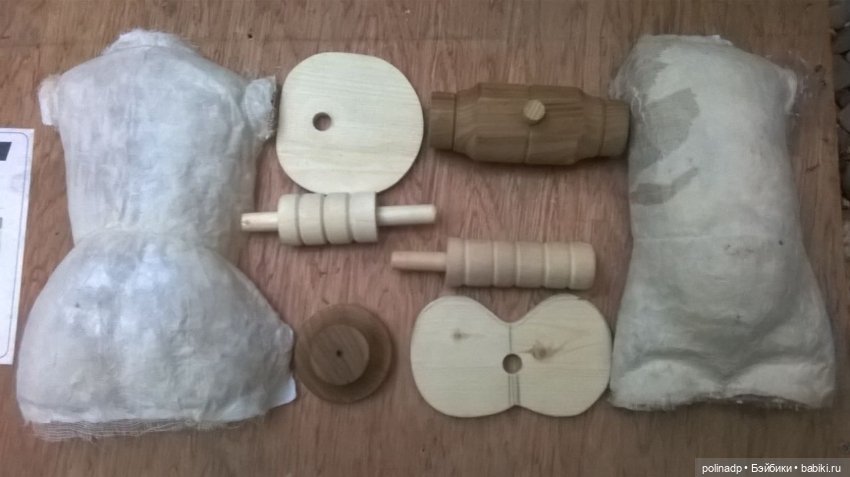 Как мы делаем манекен для антикварных кукол (фото 4)