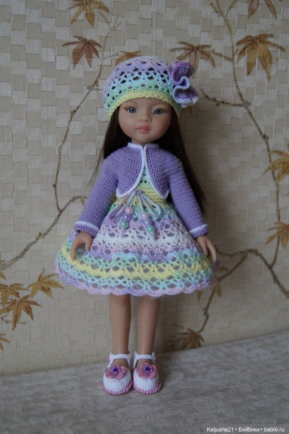 Наряд "Валенсия" для кукол Паола Рейна и им подобных