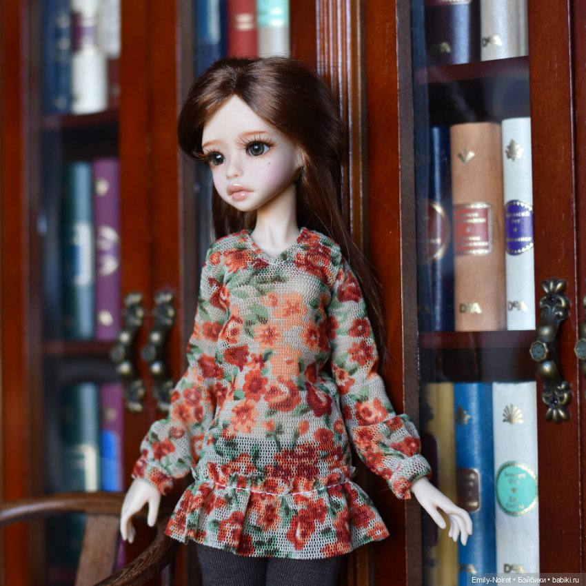 Литературная барышня — Куклы Milim Studio (Милим): российские БЖД (фото 6)