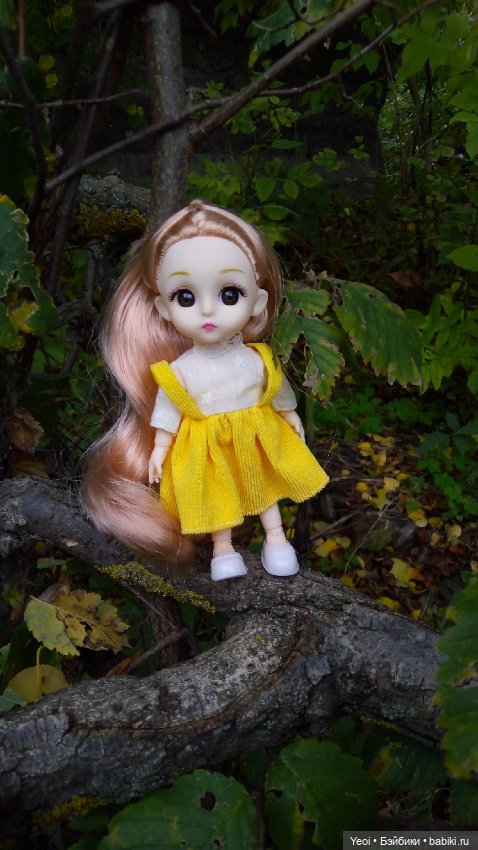 Крошка Баболи на прогулке