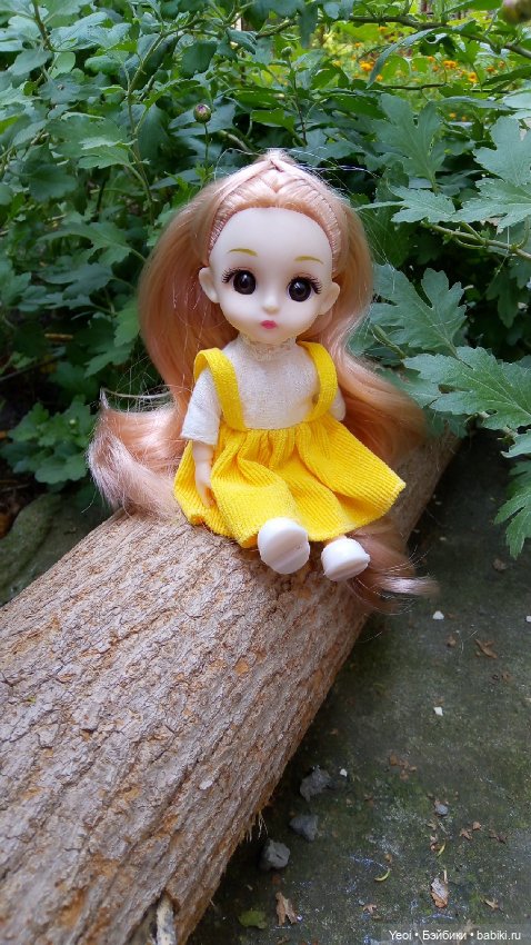 Крошка Баболи на прогулке