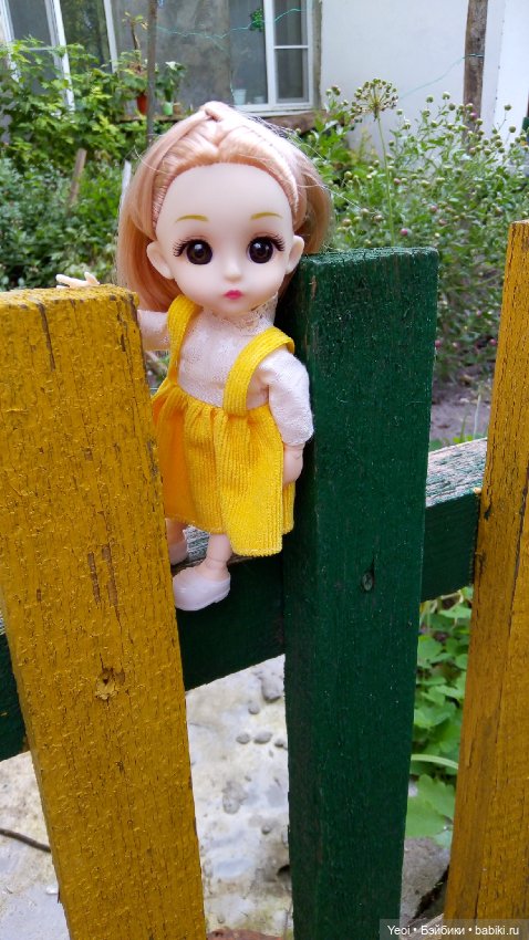 Крошка Баболи на прогулке