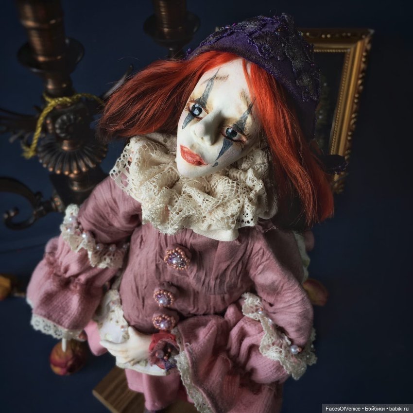 Пьерошка — Авторские куклы ручной работы: текстильные