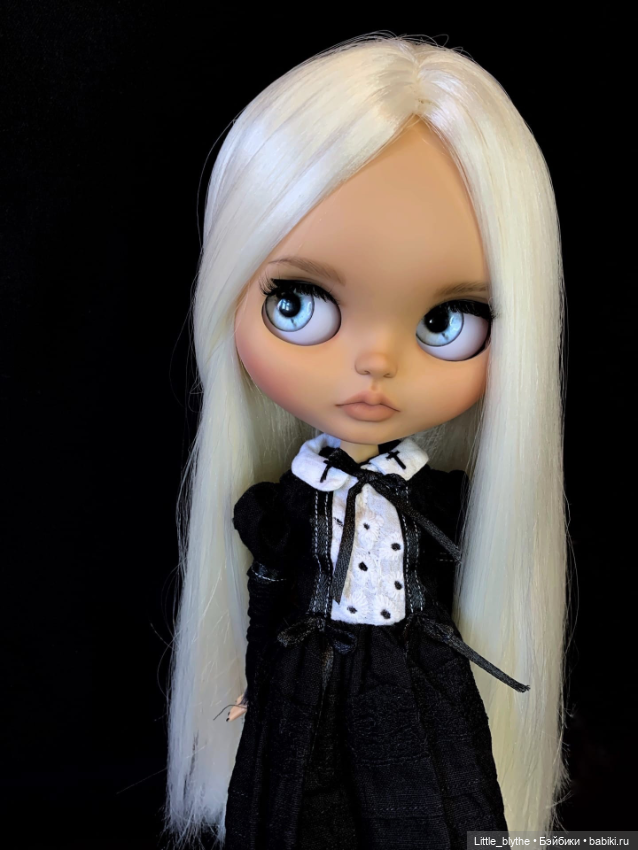 Готическая блайз 🖤 — Куклы Blythe (Блайз) ООАК: кастом (фото 9)